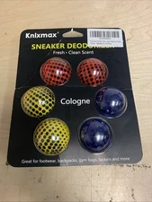 Shoe Deodorizer 6 Balls – Odor Eliminators for Sneakers Cabinets Drawers Cologne