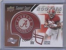 2015 Upper Deck Sweet Spot Helmets Landon Collins (Alabama Logo) #SS-LC 0v1