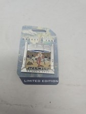 2019 Star Wars Galaxy's Edge Countdown X-Wing Pilot LE Disney Pin