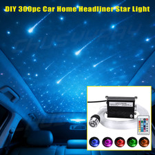 Car Home Headliner Star Light kit Roof Twinkle Ceiling Lights 300pcs Fiber optic