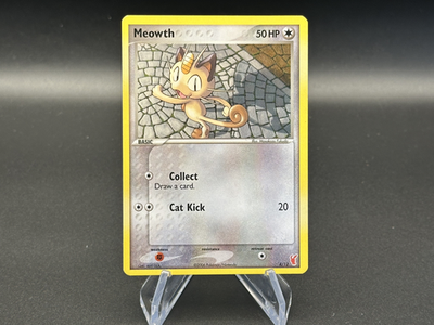 #ad Meowth 4 12 EX Trainer Kit 2 Plusle Pokémon TCG 2006 $3.99