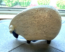 Rustic Farmhouse Lamb Folk Art Hollow Resin Decor