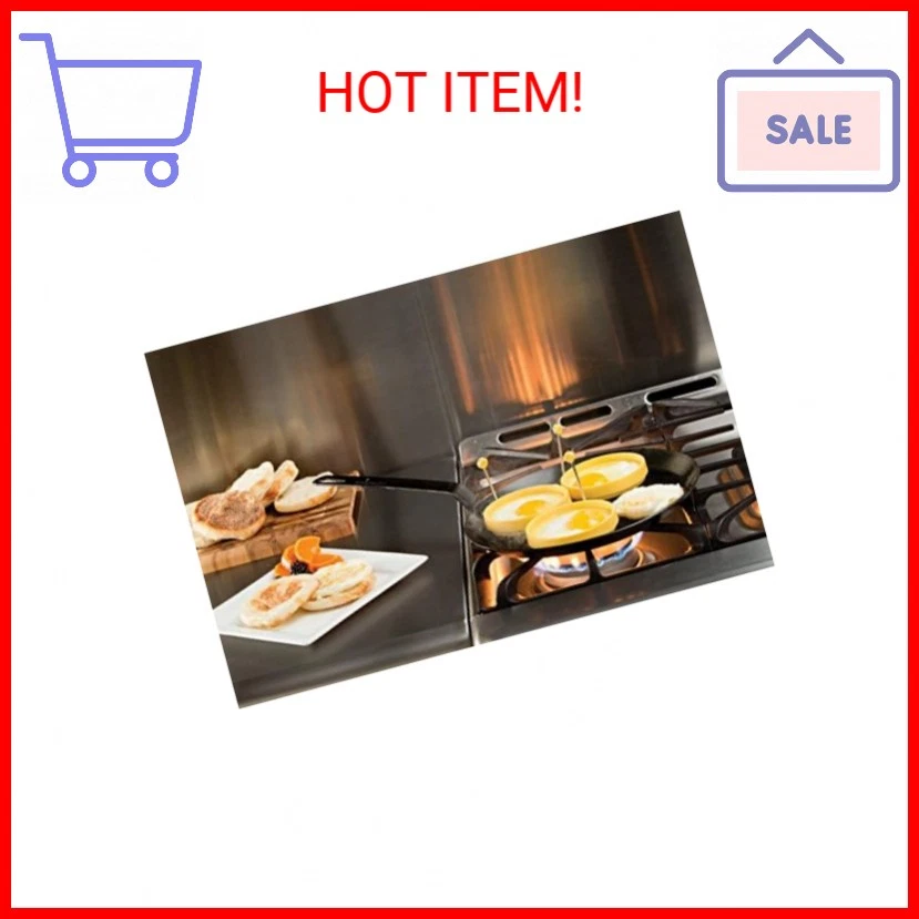 Anillo de huevo de silicona Lodge, amarillo Foto 2 de 2