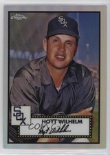 2021 Topps Chrome Platinum Anniversary Refractor Hoyt Wilhelm #623 HOF 00jz