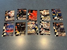 1994-95 NHL FLEER ULTRA SPEED MERCHANTS COMPLETE 10 CARD INSERT SET