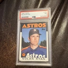 Topps 1986 Nolan Ryan Houston Astros #100 PSA 7 Graded Baseball Card