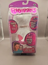 Bigiggles Phoebe Unicorn Plush Talking Stuffed Animal Change My Voice Purple Box