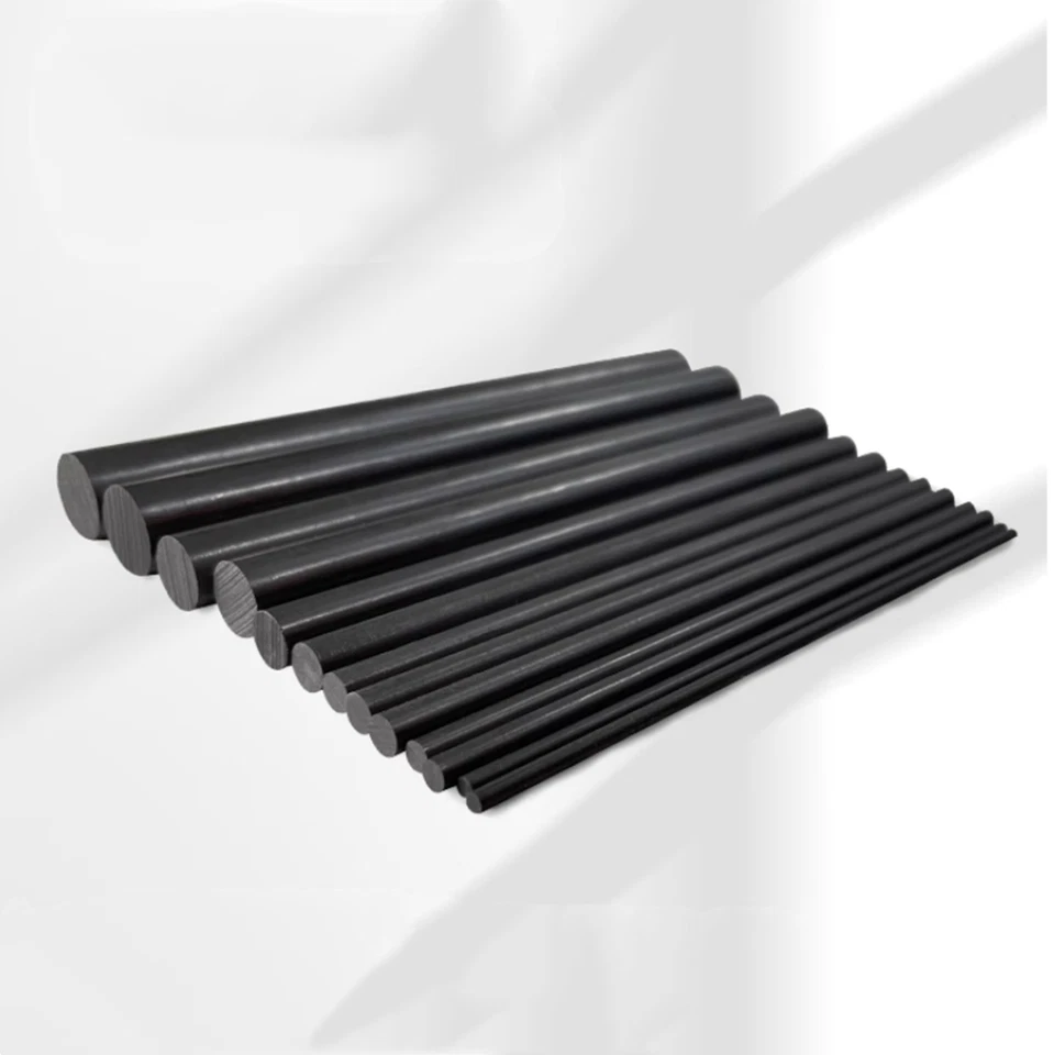 High Purity Graphite Round Rod Bar Graphite Electrode High Temperature Resistant - Bild 3 von 4