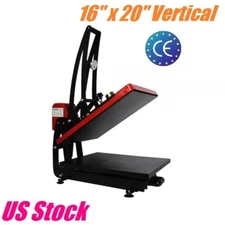 16"x 20" Heat Press Machine Vertical Clamshell T-shirt Heat Transfer Sublimation