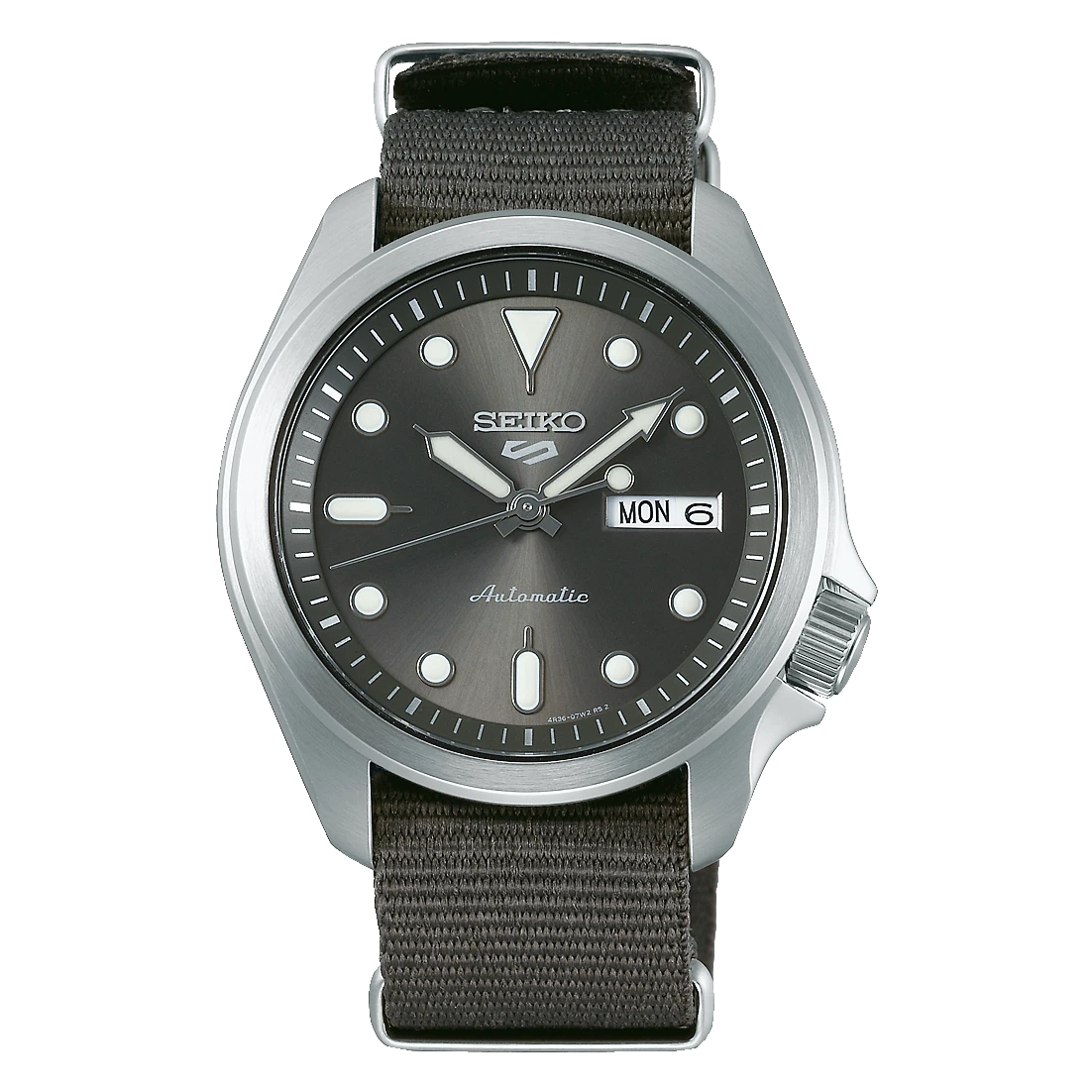 Seiko 5 Sports Automatic Grey Dial Day Date Watch SRPE61K1 AU au