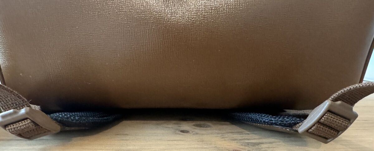 Gucci Backpack With Interlocking G Beige Ebony Brown GG Gucci Backpack With Interlocking G Beige Ebony Brown GG