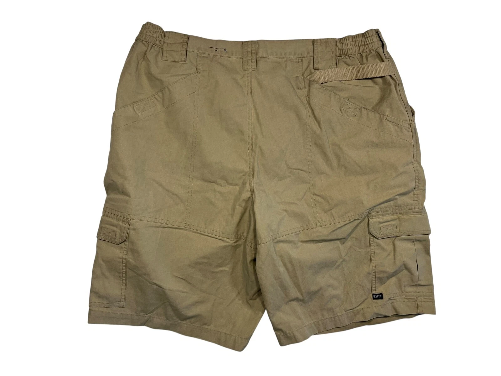 5.11 TACTICAL SERIES Brown Cotton UTILITY CARGO SHORTS Summer Work Gear Men's 42