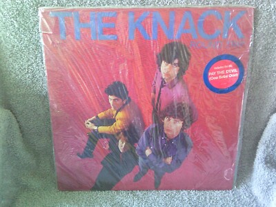 THE KNACK - ROUND TRIP -  1981 CAPITOL -  W/ INSERT - CUT-OUT - ORIGINAL SHRINK
