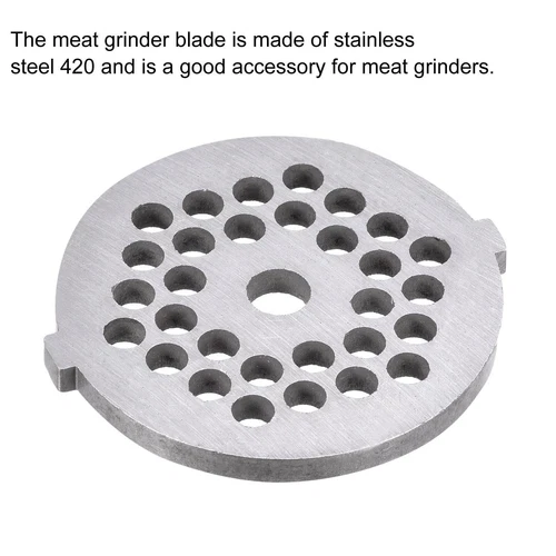 Meat meal plate 5 mm x 54 mm stainless steel replacement for grinders new - Picture 3 of 5
