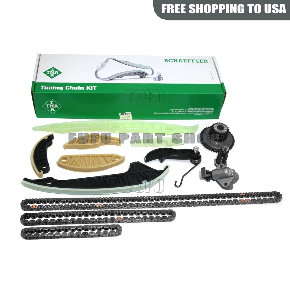 OEM Upgraded Timing Chain Kit For VW CC Jetta Tiguan Audi A4 A5 A6 Q5 1.8 2.0T - Image 3 of 4