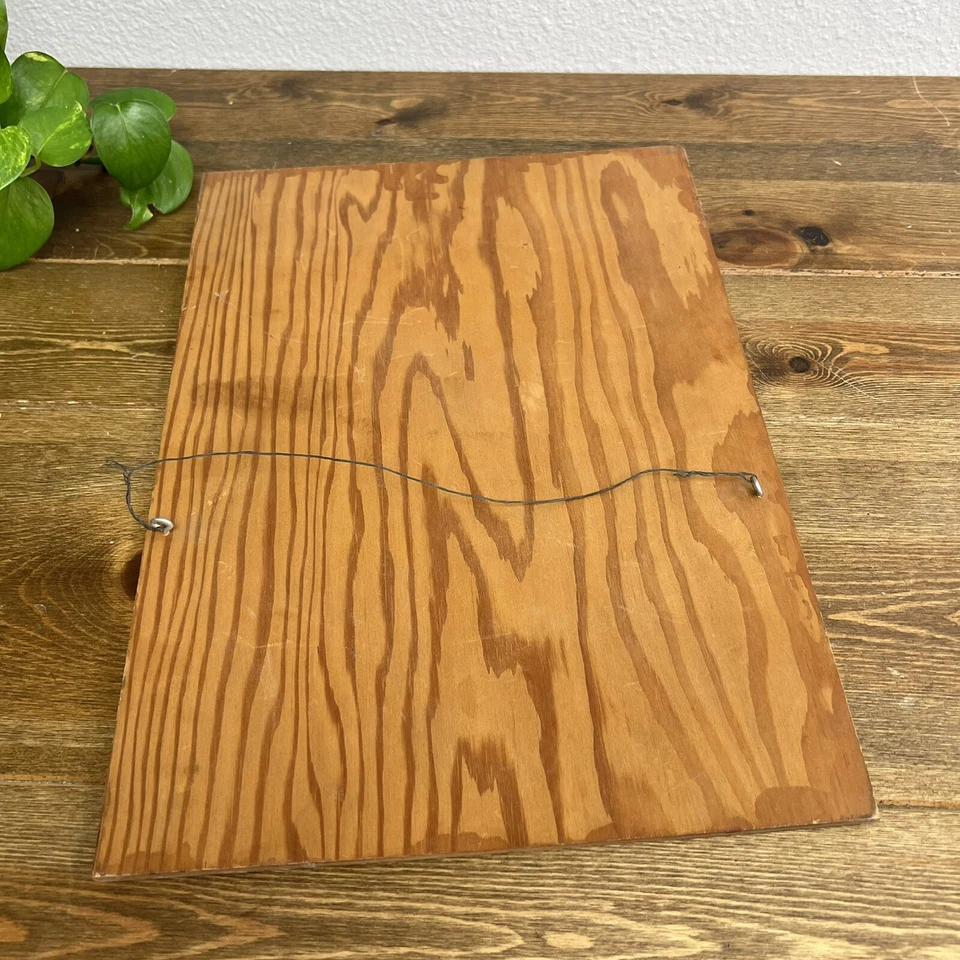 Scandinavian Tradition (Julenisse/Tomte) Elf Like Santa Copper in Wood Wall Art - Image 4 of 4