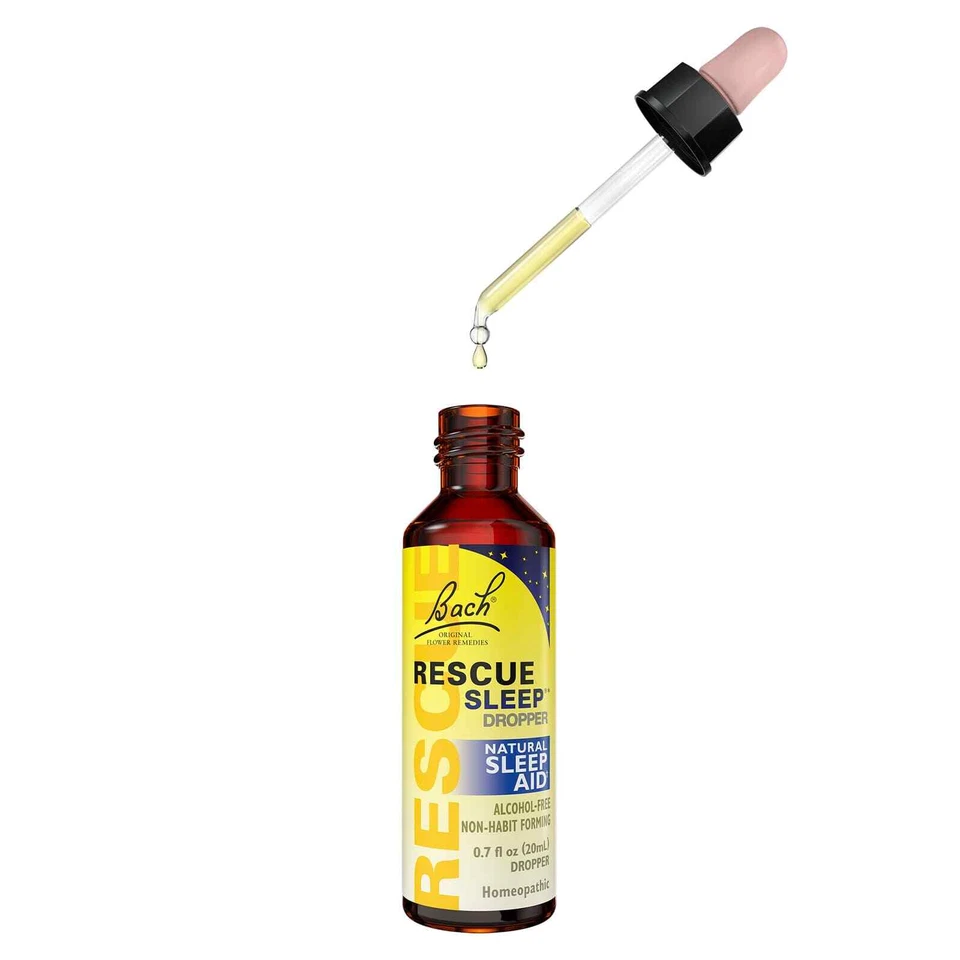Bach RESCUE SLEEP Dropper Natural Sleep Aid 0.7 fl oz 20mL - Image 2 of 4