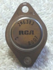 10pcs Genuine RCA 2N6383 Transistor - NOS ! - Early 1980 Date code.