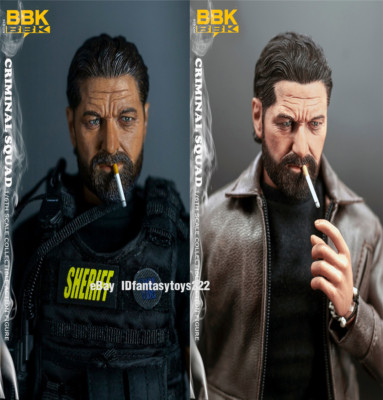 BBK 1/6 BBK010 Scale Criminal Squad Detective Nick Gerard Butler Action Figure