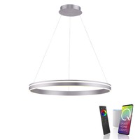Led Pendellampe Smart Home Q-Vito Dimmbar Ring Ø79Cm Esszimmer KüChe Alexa