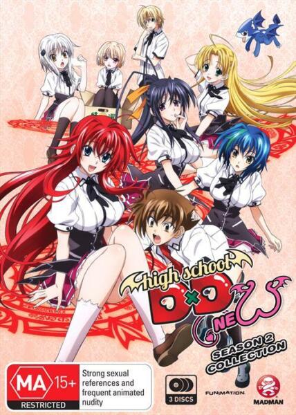 High School Dxd : Season 2, Collection (DVD, 2013) for sale online