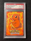 CHARMANDER E4 1999 Topps First Movie Edition Black Logo PSA 8