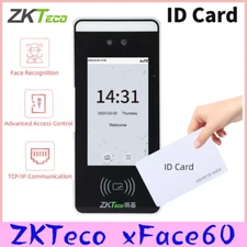 ZKteco Xface60 Face Recognition Door Access Control Time Attendance Machine ID