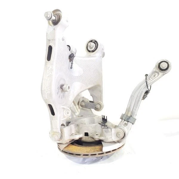 Complete Right Rear Spindle With Arms OEM 2016 2017 2018 2019 Jaguar XF - Image 2 of 4