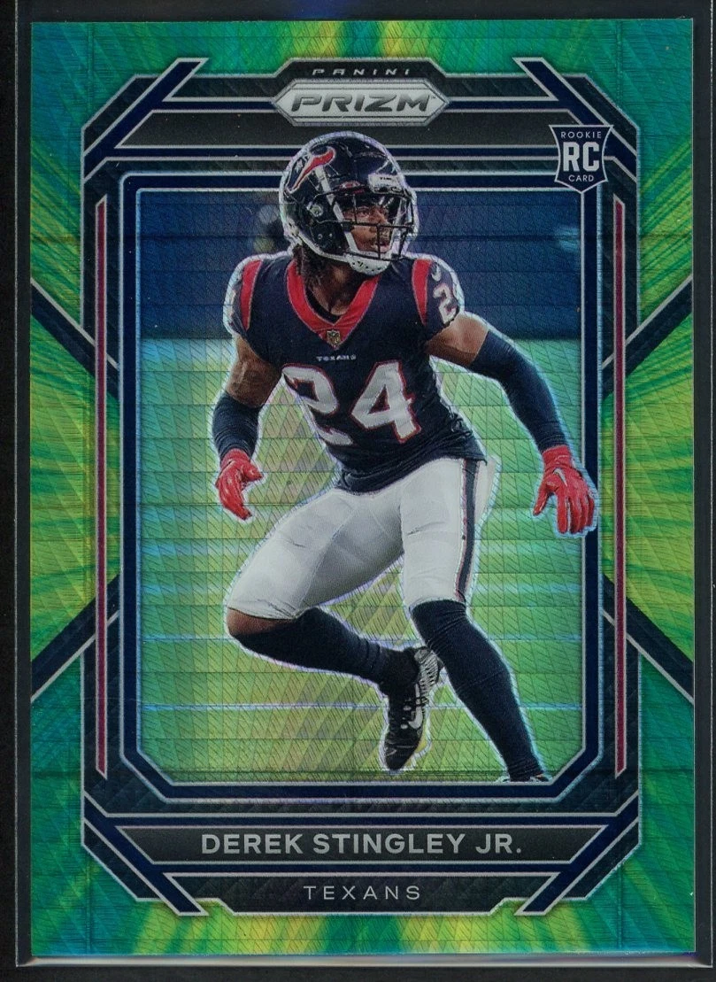 2022 Panini Prizm Derek Stingley Jr. #369 Hyper Prizm RC /175