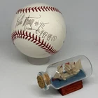 Pedro Martinez signed Rawlings OML Baseball JSA Inscribed Cy Young Auto A4308