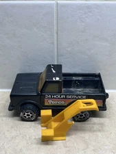 Vintage Torco 6'' 1980 Diecast Black Pick Up Truck Toy