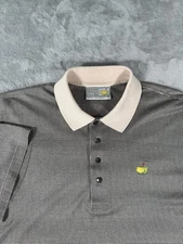 Masters Shirt Mens Large Augusta National Golf Polo Slazenger