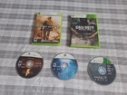 Lot of 3 Xbox 360 games disks, 2 cases w/ Manuals. Read Description.