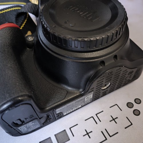 Nikon D3500 Digital Camera 24.2MP Vintage Body only Black,11-area AF, Guide Mode - Picture 7 of 13