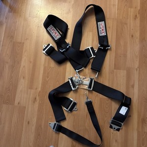 G-FORCE Pro Series Lap 5-Point Front Seatbelt Harness Part # 6000BK