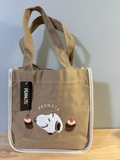 Peanuts Snoopy Embroidered Tote Bag