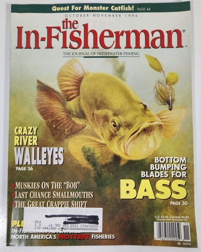 In-Fisherman Magazines 1995-96 - 8 Issues Techniques Fishing Tackle Boats Water - Picture 9 of 9