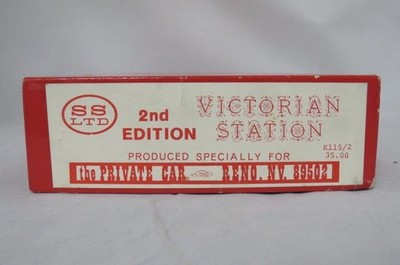 Scale Structures Ltd : 2nd Ed VICTORIAN STATION - HO Craftsman Kit #115/2 (VG)