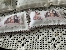 Seven Handmade Vintage Lavender Sachets