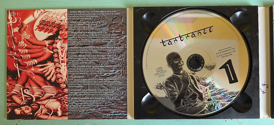 Tantrance - A Trip To Psychedelic Trance 2CD D 1996 Zustand: sehr gut - Bild 3 von 4