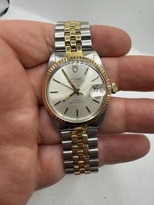 VINTAGE TUDOR BY ROLEX Prince OysterDate  Datejust Two-Tone Jubilee Bracelet