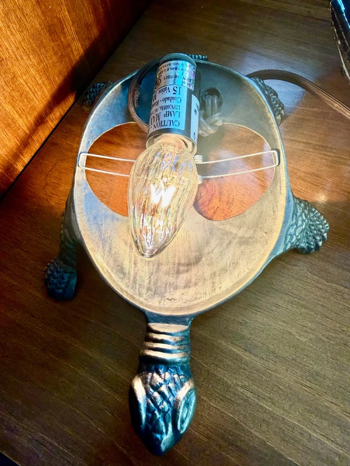 Dale Tiffany Pink Turtle Accent Lamp - Image 3 of 4