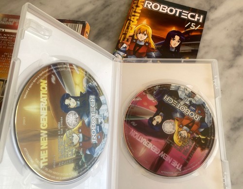 DVD "ROBOTECH 5" THE NEW GENERATION BOX SET 2 DVD + BOOKLET VENDITA ITALIA - Foto 3 di 3