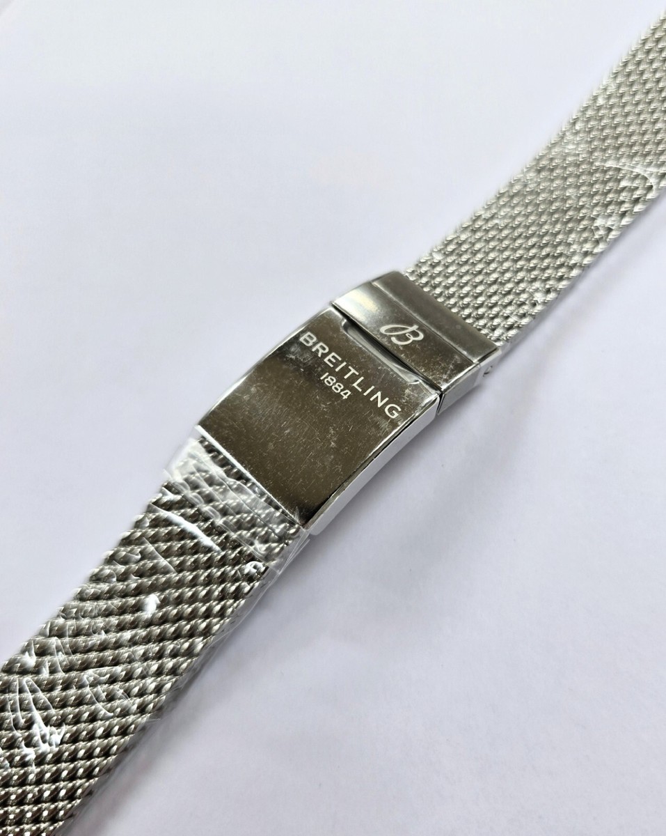 美品 BREITLING Navitimer 純正ステンレスブレス ラグ幅22 447a.jpg
