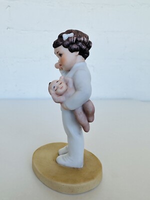 置物 BESSIE PEASE GUTMANN TWO SLEEPY HEADS Bessie Pease Gutmann Heirloom Porcelain Two Sleepy Head H1879 | eBay