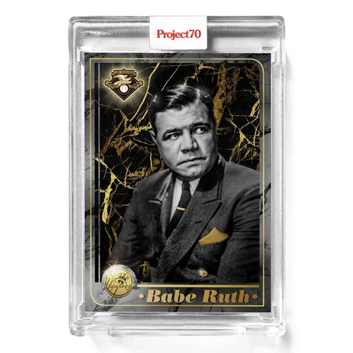 2021 Topps Project70® Card 551 Babe Ruth by Mikael B. - Free Shipping!