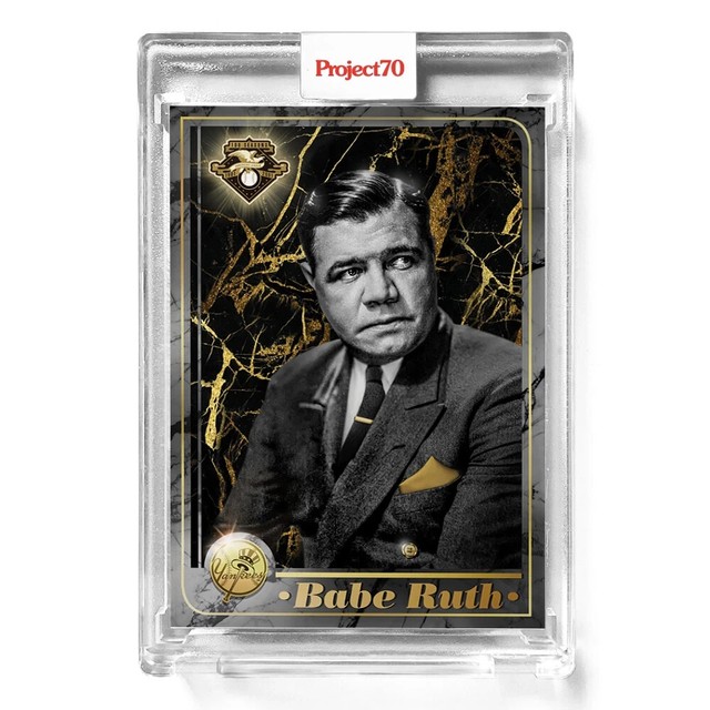 2021 Topps Project70® Card 551 Babe Ruth by Mikael B. - $1.00 Shipping!