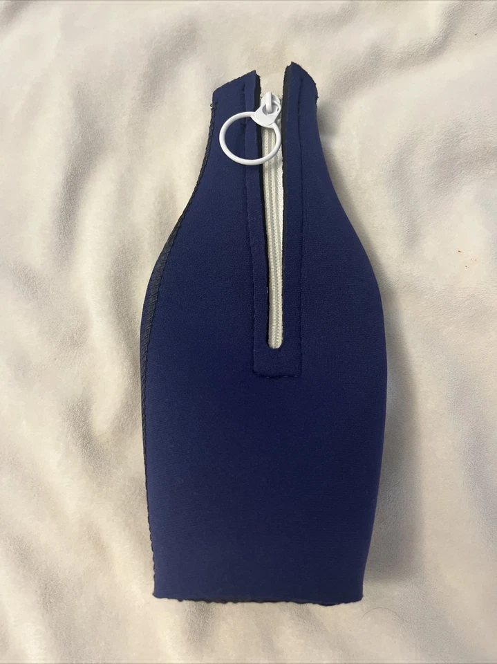 Boston Red Sox 2007 World Series Champions Blue Bottle Coozie Neoprene - Image 2 of 2