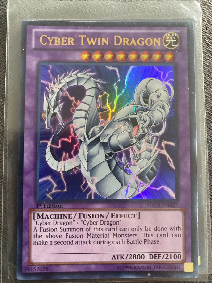 yugioh cyber twin dragon deck Amazon.com: Yu-Gi-Oh! - (SDCR-EN037) - Structure Deck: Cyber Dragon Revolution - 1st Edition An individual card from the Yu The History Of Yu-Gi-Oh's Cyber