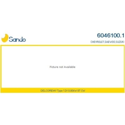 Starter Sando 6046100.1 für Chevrolet Daewoo